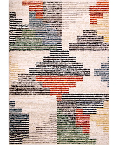 Closeout! Gemstone Deco Blocks 7'10" x 10'10" Area Rug