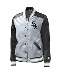 Women's Starter Silver Chicago White Sox The Legend Full-Snap Jacket