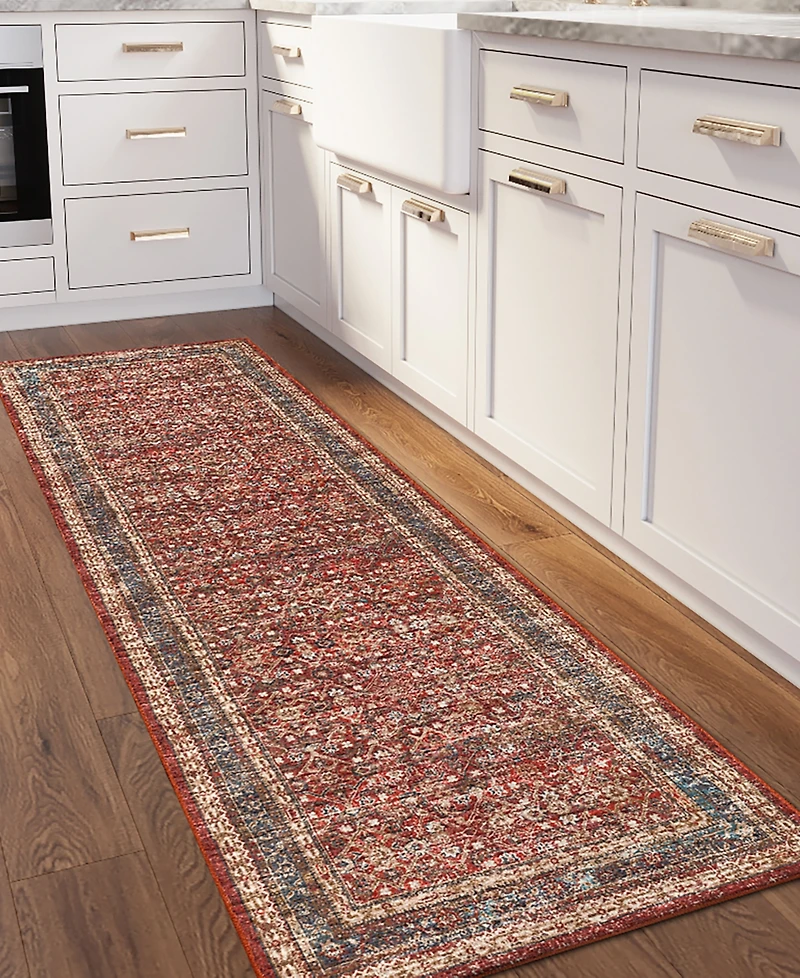 Dalyn Jericho Washable JC7 2'6" x 8' Runner Area Rug