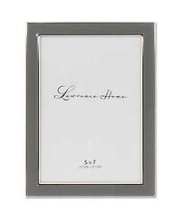 Metal and Enamel Picture Frame, 5" x 7"