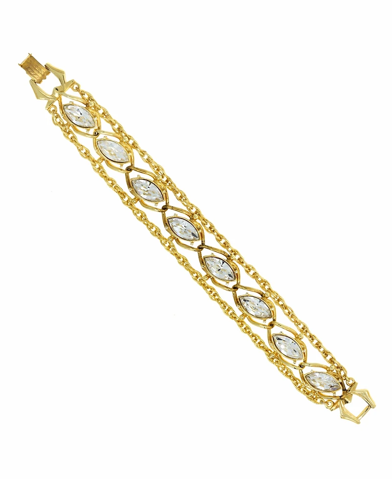 Women's Crystal Chain Bracelet