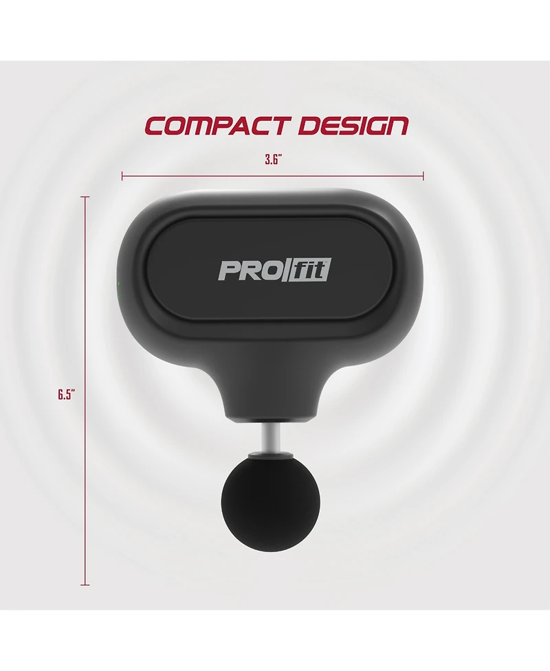 Tzumi Pro Fit Percussion Mini Massager G400