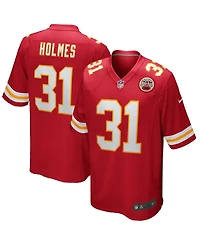 Men's Nike Priest Holmes Red Kansas City Chiefs Game Retired Player Jersey