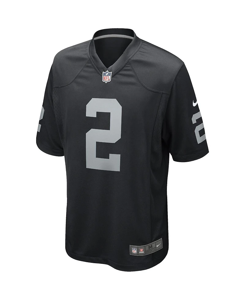 Men's Nike Daniel Carlson Black Las Vegas Raiders Game Player Jersey