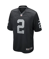 Men's Nike Daniel Carlson Black Las Vegas Raiders Game Player Jersey