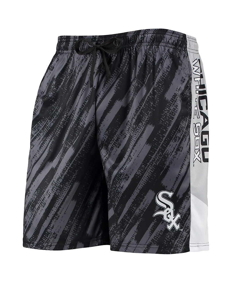 Men's Foco Black Chicago White Sox Static Shorts