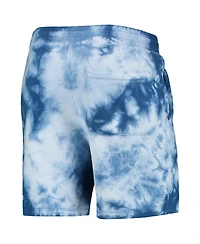 Men's New Era Royal Chicago Cubs Team Dye Shorts