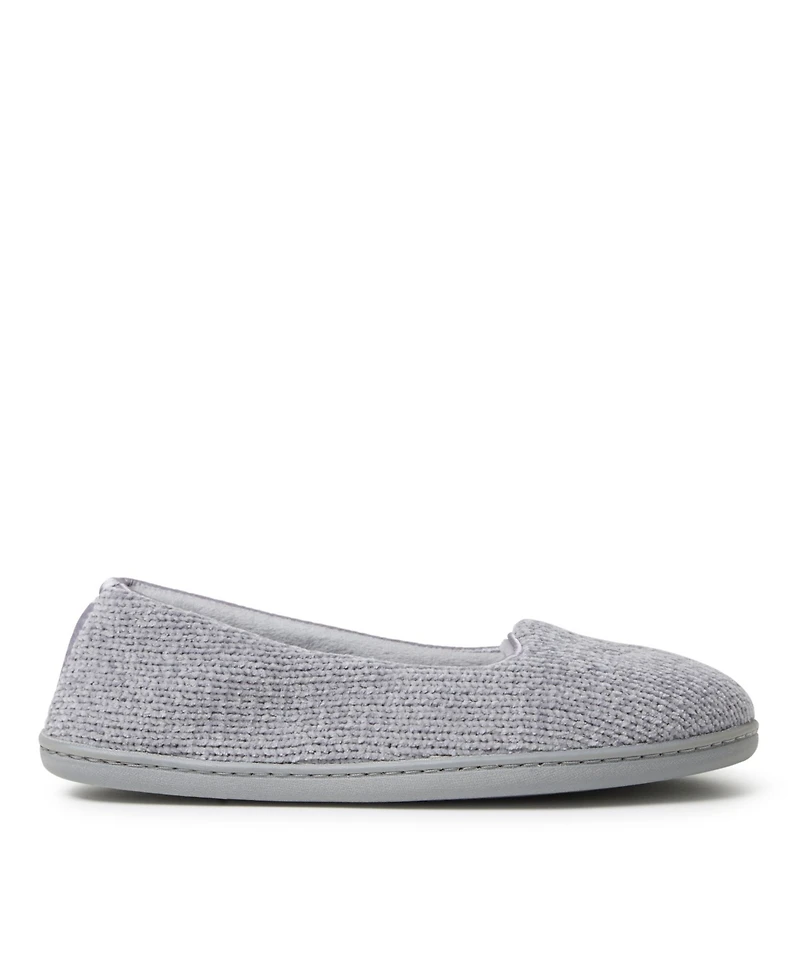 Dearfoams Women's Leslie Quilted Microfiber Terry Clog