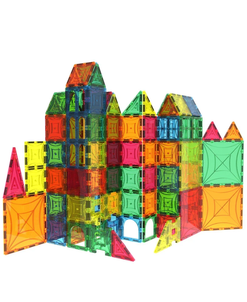 Mag-Genius 185 Piece Magnetic Building Block Set with 2 Bonus Pieces
