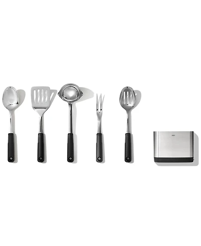 Oxo Good Grips 6-Piece Prep and Serve Kitchen Tool Set
