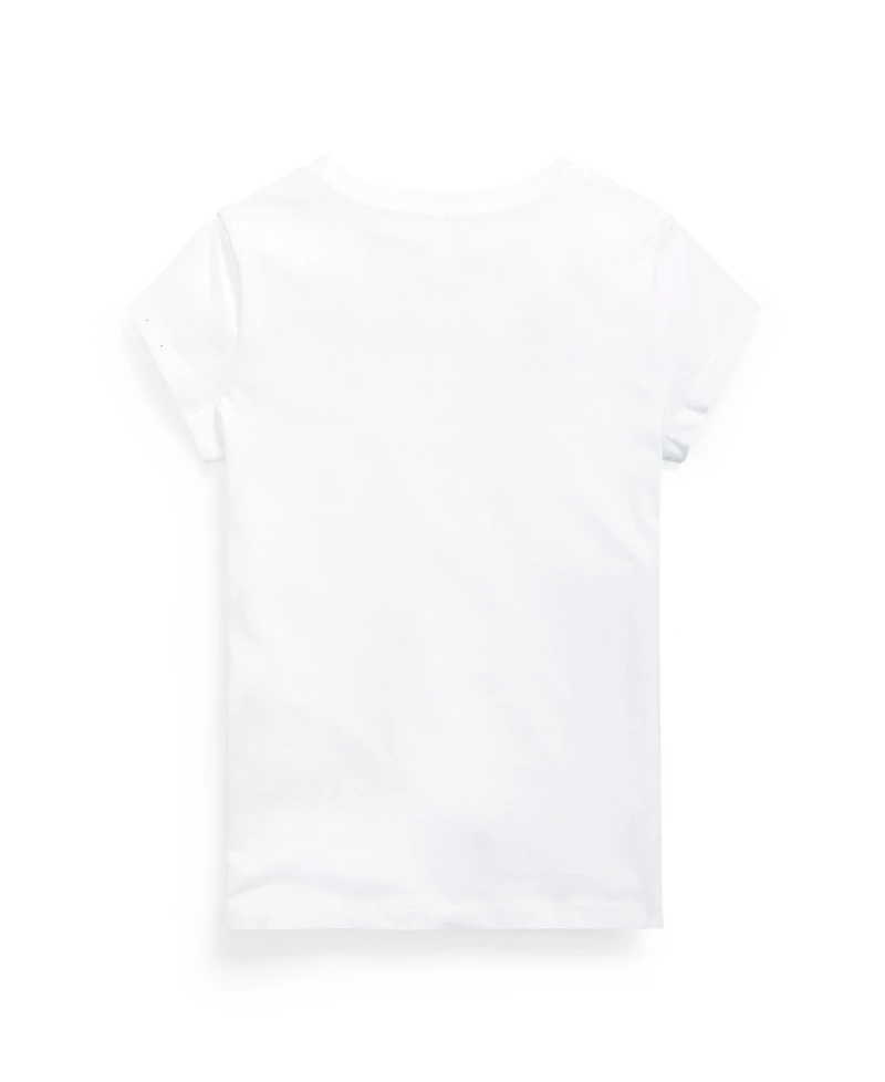 Polo Ralph Lauren Big Girls Cotton Jersey Short Sleeve T-shirt