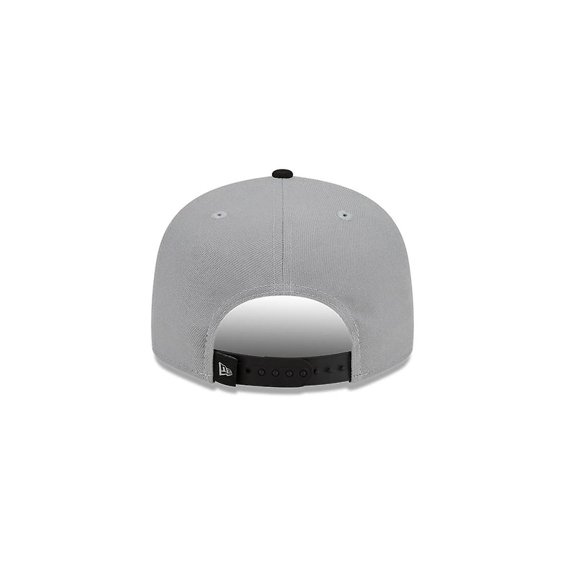 Men's New Era Gray/Black Boston Celtics 2022 Eastern Conference Champions Locker Room 9FIFTY Snapback Adjustable Hat