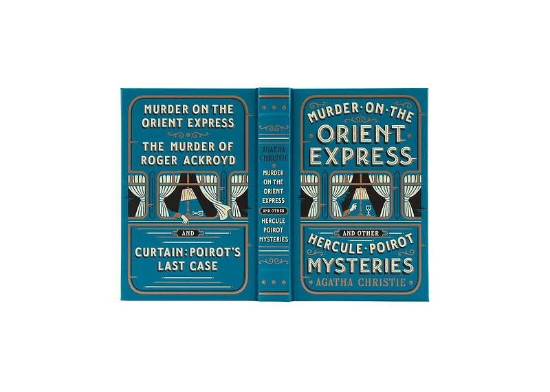 Murder on the Orient Express and Other Hercule Poirot Mysteries (Barnes & Noble Collectible Editions) by Agatha Christie