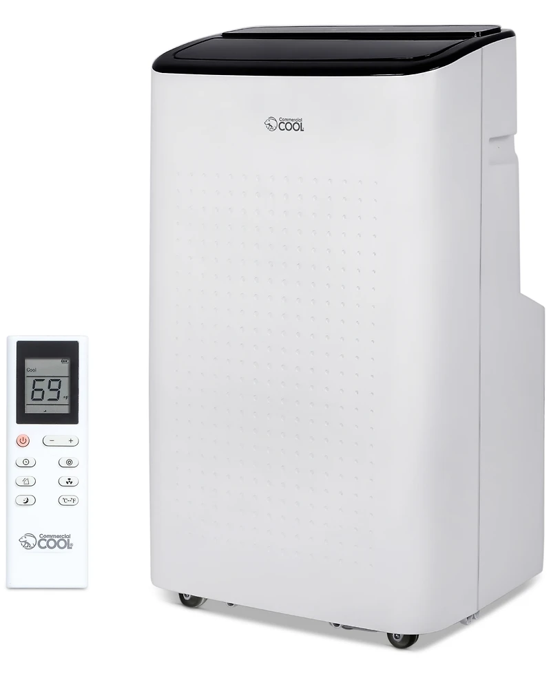 Commercial Cool Portable Air Conditioner 12,000 Btu Air Conditioner Unit with Dehumidifier & Fan, Ac Unit Cools up to 550 Square Feet, Indoor Air Cond