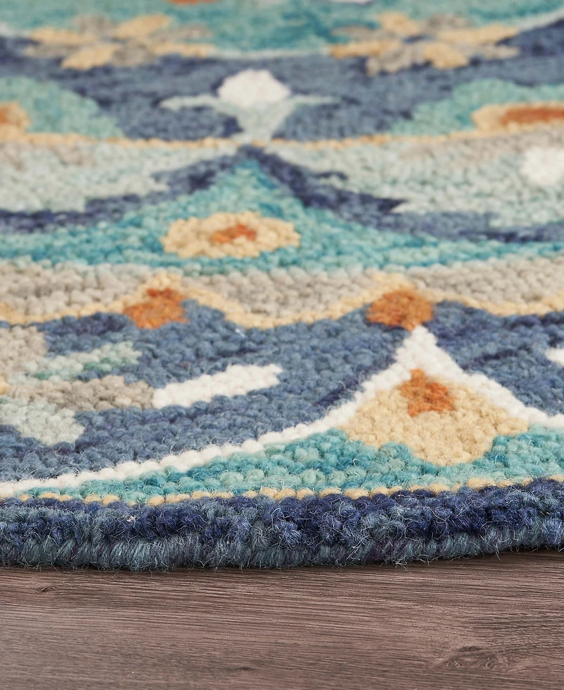 Lr Home Radiance Rdc-099 6' x 6' Round Area Rug