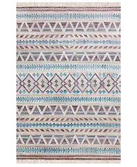 Lr Home Nero NRO81980 6' x 9' Area Rug