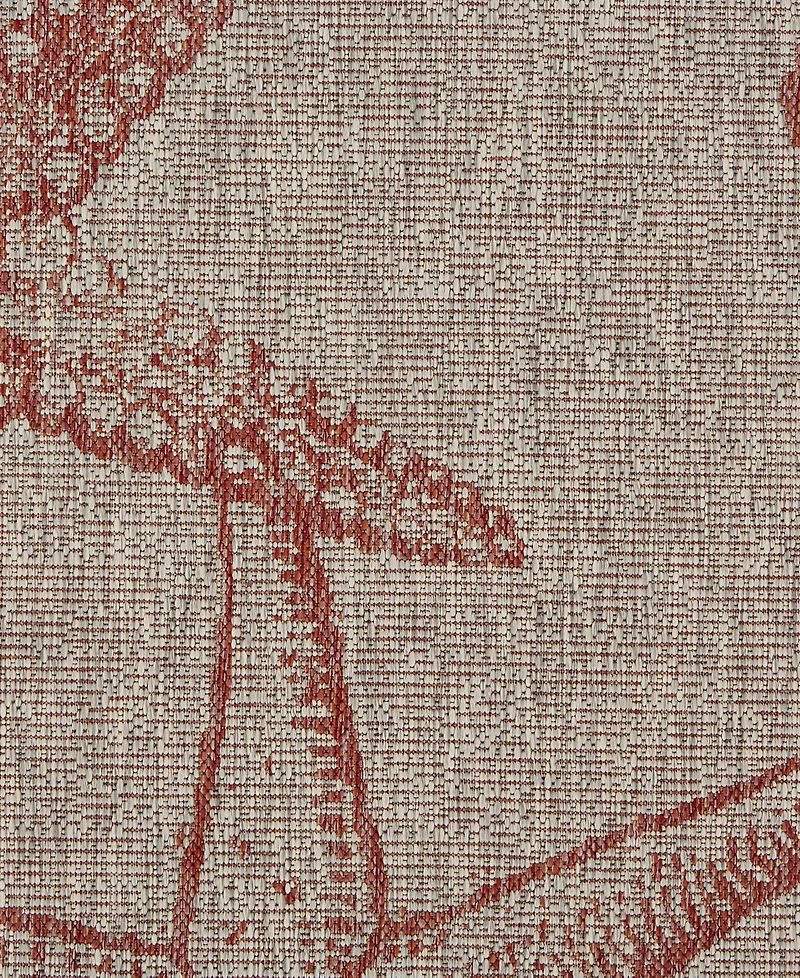Closeout! Lr Home Nassau NASS810D 7'9" x 9'5" Outdoor Area Rug