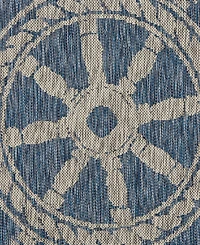 Lr Home Nassau NASS81025 7'9" x 9'5" Outdoor Area Rug