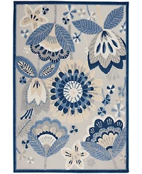Nourison Home Aloha ALH25 3'6" x 5'6" Outdoor Area Rug