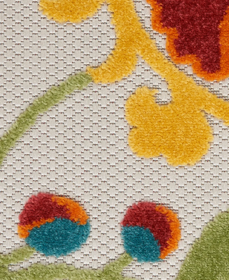 Nourison Home Aloha ALH17 2'3" x 10' Runner Rug
