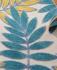 Nourison Home Aloha ALH18 4' x Round Area Rug