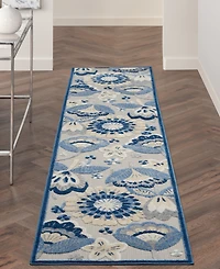 Nourison Home Aloha ALH25 2'3" x 10' Runner Rug