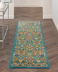 Nourison Home Allur ALR03 2'3" x 7'6" Runner Rug
