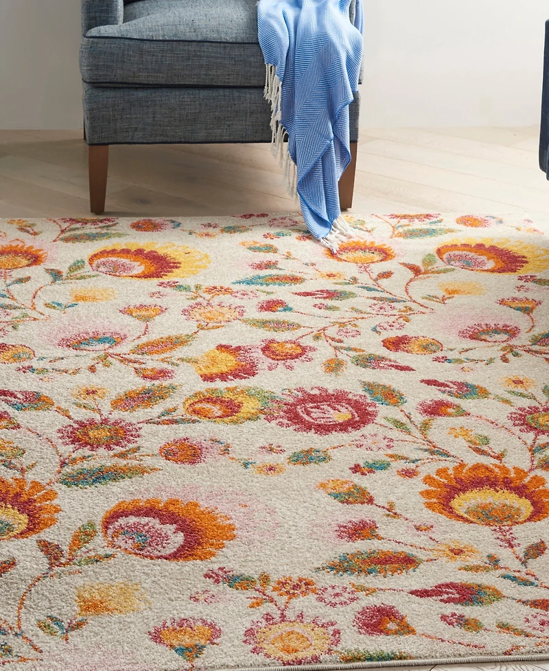 Nourison Home Allur ALR08 5'3" x 7'3" Area Rug