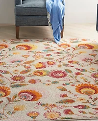 Nourison Home Allur ALR08 5'3" x 7'3" Area Rug