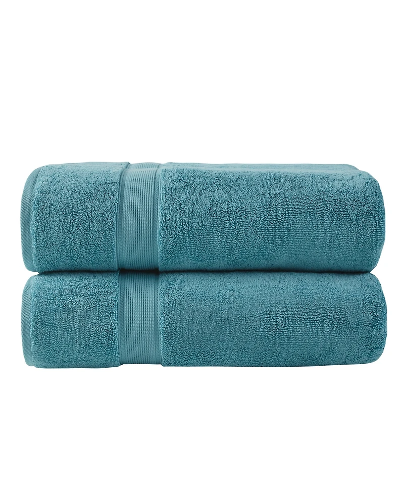 Madison Park Signature Luxury Zero Twist Cotton 2-Pc. Bath Sheet, 34" x 68"