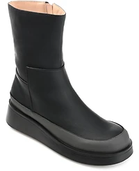 Journee Collection Women's Cristen Lug Sole Booties