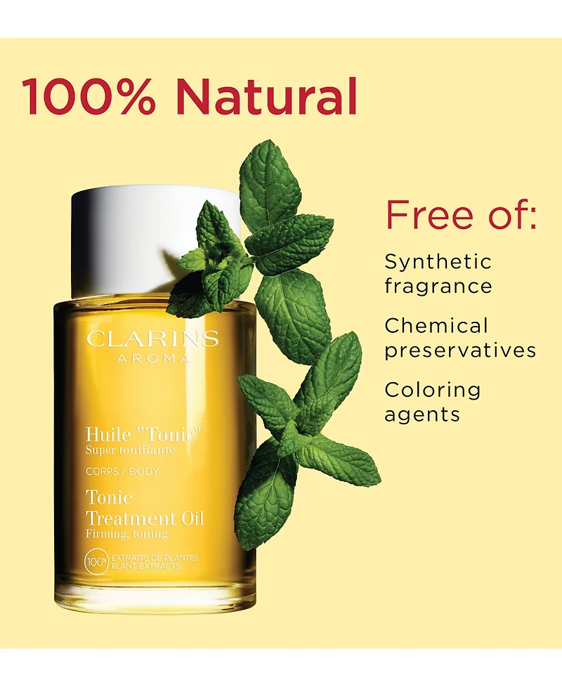 Clarins Tonic Body Firming & Toning Treatment Oil, 3.4 oz.