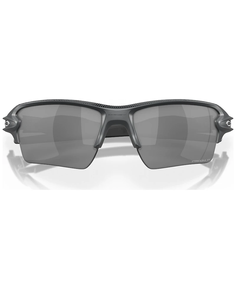 Oakley Men's Polarized Sunglasses, OO9188 Flak 2.0 Xl Mvp High Resolution Collection 59