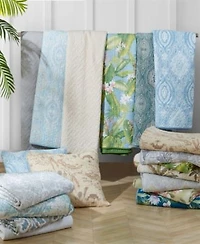Tommy Bahama Home Aregada Dock Reversible Quilt Set Collection