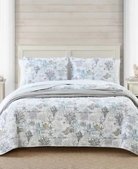 Tommy Bahama Home Beach Bliss Reversible Quilt Set