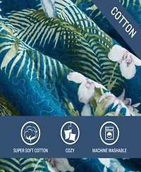 Tommy Bahama Home Southern Breeze Reversible Quilt Set Collection
