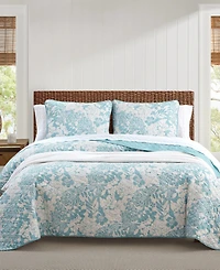 Tommy Bahama Home Laguna Beach Reversible 3 Piece Quilt Set