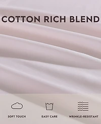 Closeout! Laura Ashley 800 Thread Count Cotton Sateen Blend 4-Pc. Sheet Set
