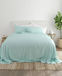 ienjoy Home Style Simplified 4-Pc. Sheet Set, California King