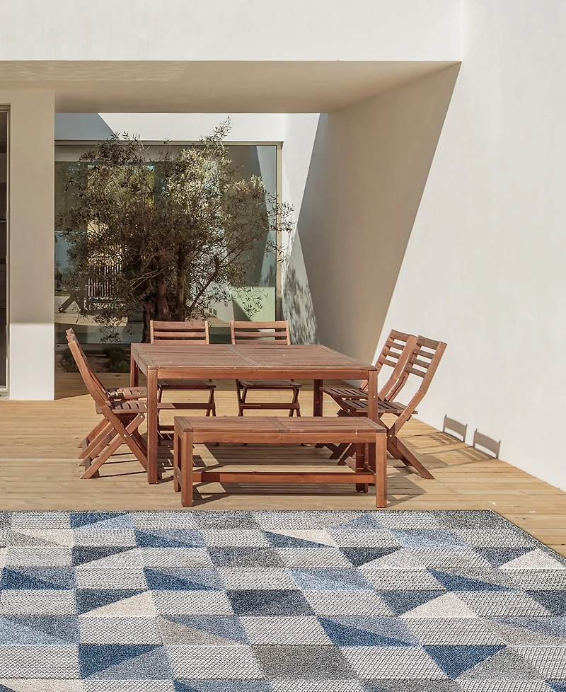 Kas Calla 6923 6'7" x 9' Outdoor Area Rug