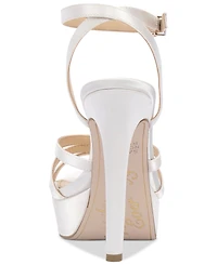 Jessica Simpson Women's Balina Bridal Ankle-Strap Platform Sandals