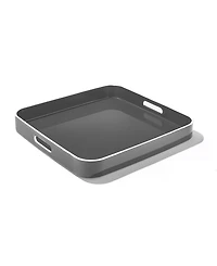 Square Trays with Rim, Set of 2
