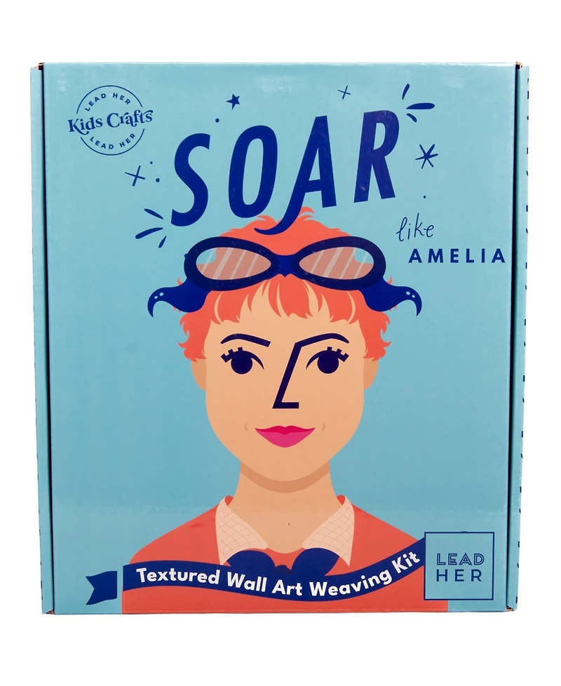 Kids Crafts Soar Like Amelia Weaving Loom Craft Kit