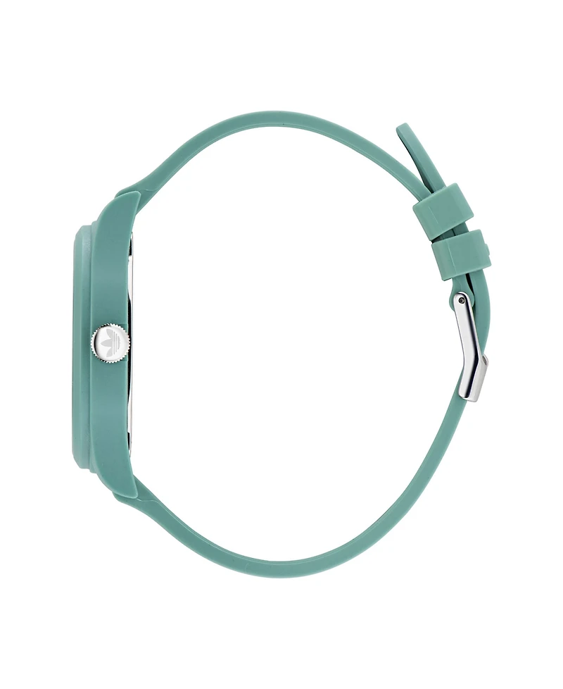adidas Unisex Solar Project One Green Resin Strap Watch 39mm