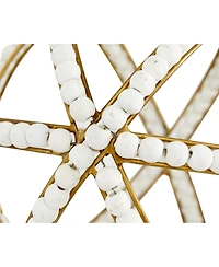 Metal Farmhouse Geometric Sculpture, Set of 2