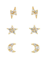 Girls Crew Teeny Tiny Galaxy Stud Earrings Set