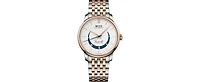 Mido Men's Swiss Automatic Baroncelli Smiling Moon Two Tone Stainless Steel Bracelet Watch 39mm