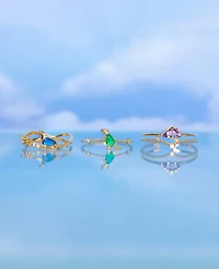 Girls Crew Longneck Dino Ring