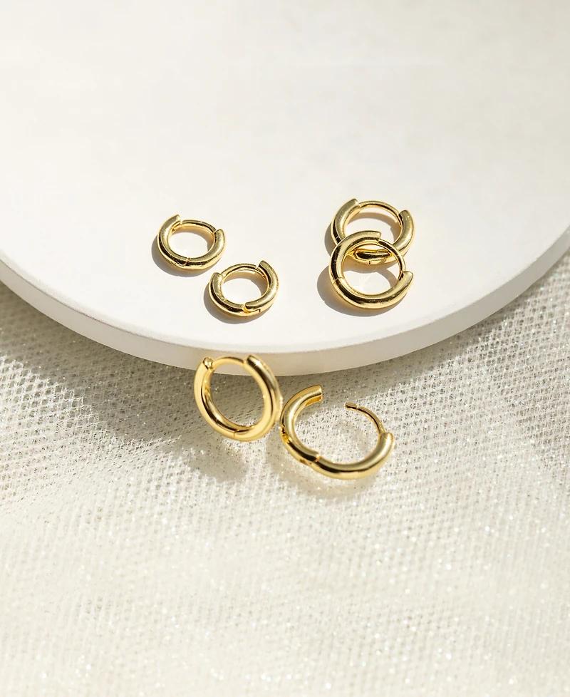 Girls Crew Angel City Hoop Earring Set