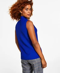 Kasper Women's Sleeveless Tie-Neck Top